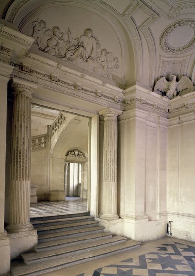 View of the Central Vestibule by Francois Mansart